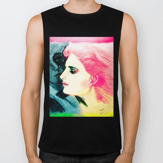 Silent Love Biker Tank