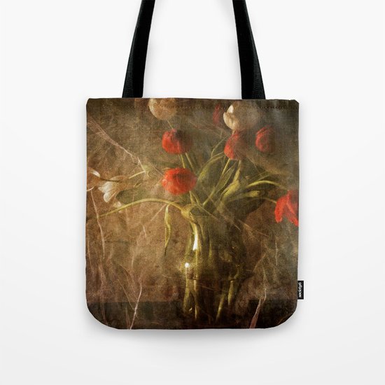 Vase with Tulips Tote Bag