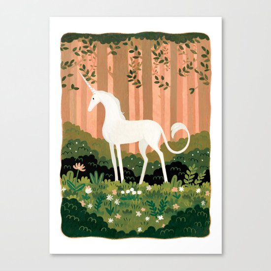 Unicorn Canvas Print