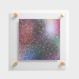 Ombre Glitter 22 Floating Acrylic Print