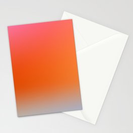 28  Sunset Sky Gradient Aesthetic 220513 Stationery Card