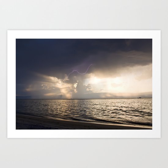 lightning Art Print