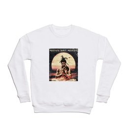 Meditate don't medicate Crewneck Sweatshirt