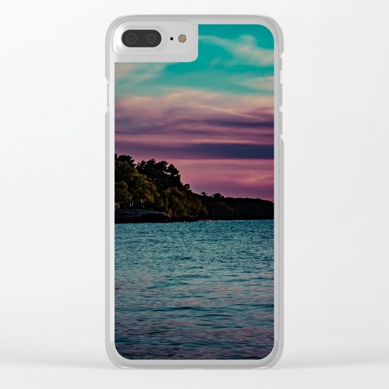 Port Austin Clear iPhone Case