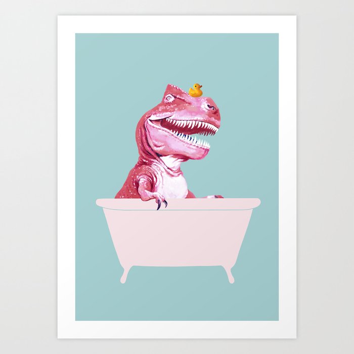 pink t rex