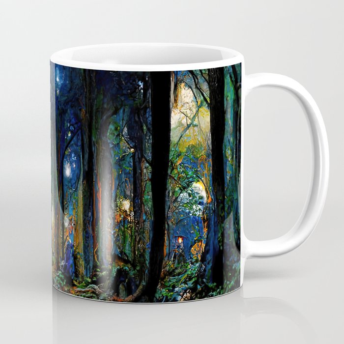 During a full moon night Coffee Mug