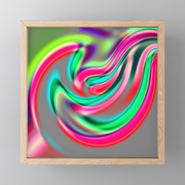 Candy Swirl Framed Mini Art Print