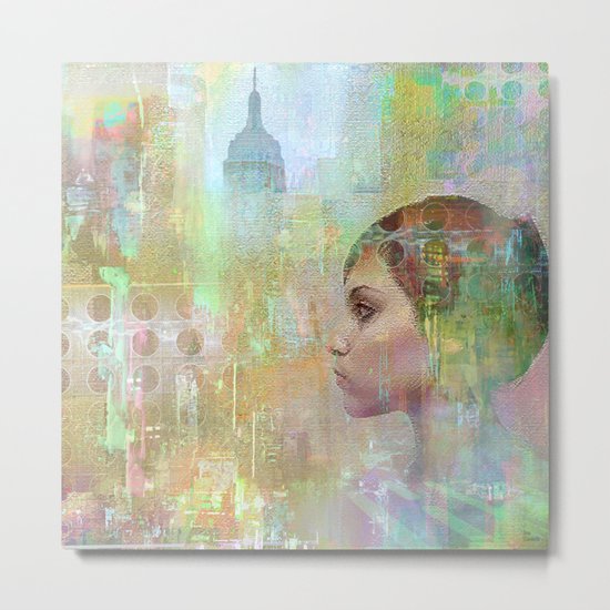 if you go away Metal Print