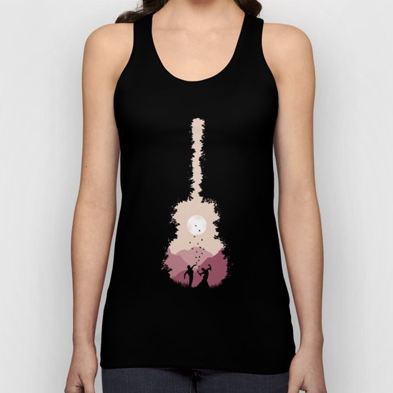 Wild Flamenco Unisex Tank Top