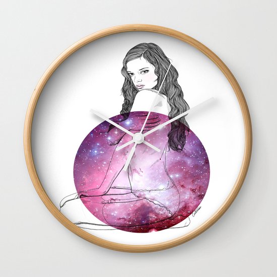 We Are All Made of Stardust #3 Wall Clock