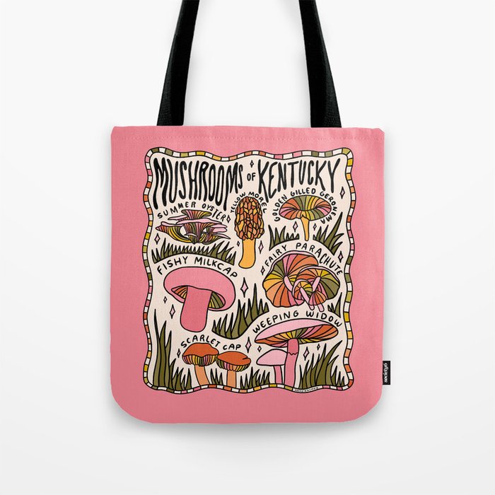 Mushrooms of Kentucky Tote Bag