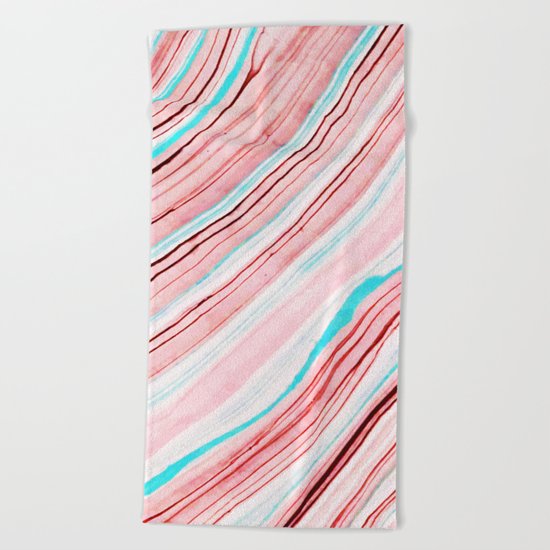 Between the Lines #society6 #dcor #buyart Beach Towel