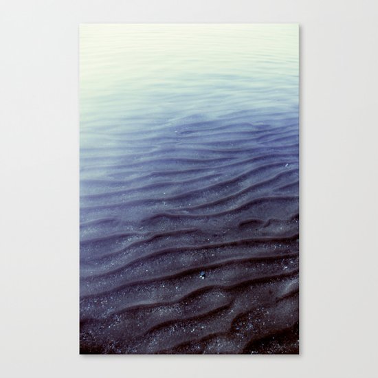 blue velvet Canvas Print