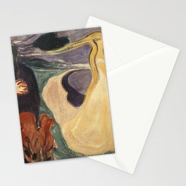 Edvard Munch Separation Stationery Card