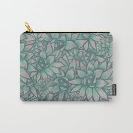 Succulents Carry-All Pouch
