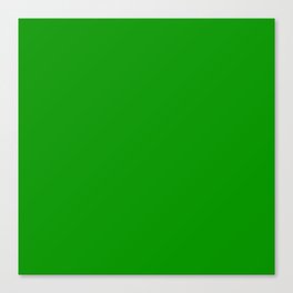 Truest Green Canvas Print