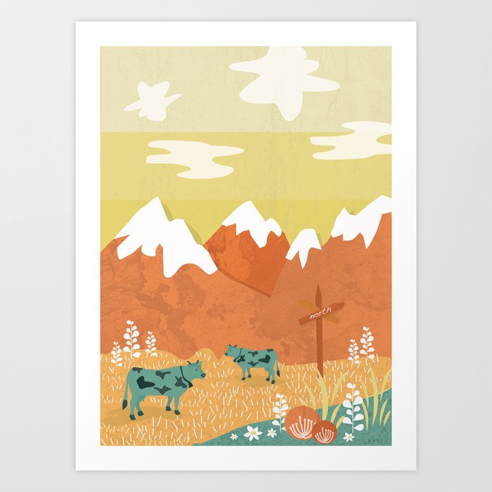 Alpine Art Print