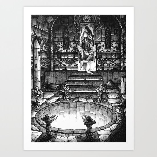 The High Priest Art Print
