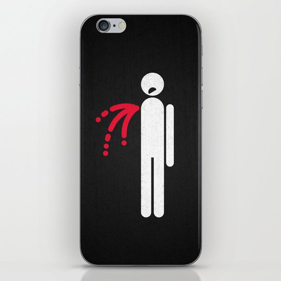 And that's why you always leave a note. iPhone & iPod Skin