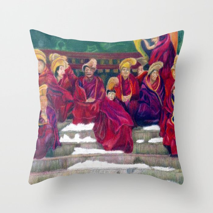 BUDA Throw Pillow