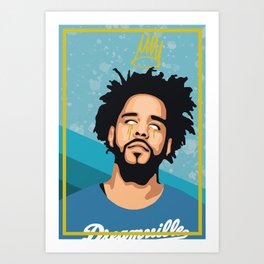 J Cole Art Prints For Any Decor Style Society6