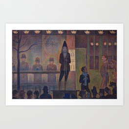 Georges Seurat - Circus Slideshow Art Print
