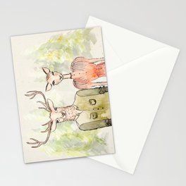 Together in Happy Land Stationery Cards