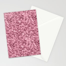 Luxury Pink Sparkle Pattern Stationery Card