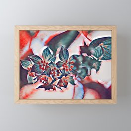Christmasy Colors Art Framed Mini Art Print