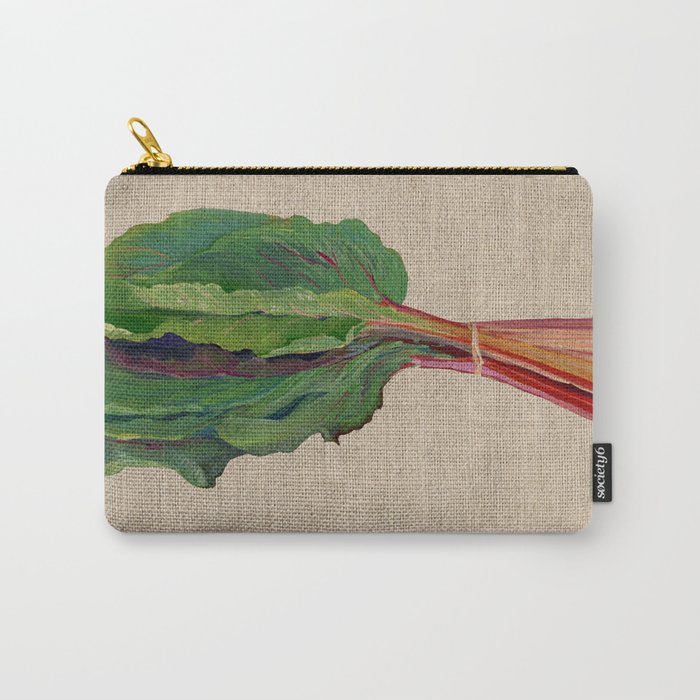 Rainbow Chard Carry-All Pouch
