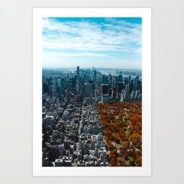 NEW YORK CITY VII Art Print
