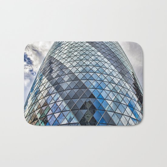 London The Gherkin 30 St Mary Axe Bath Mat