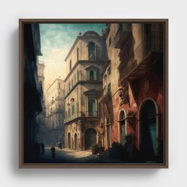 Napoli XVI  Framed Canvas