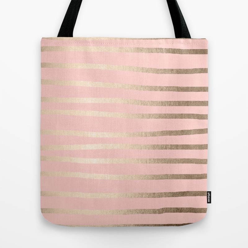 light pink tote
