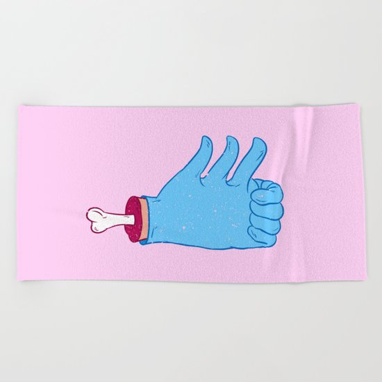 My like is bigger than yours! Beach Towel
