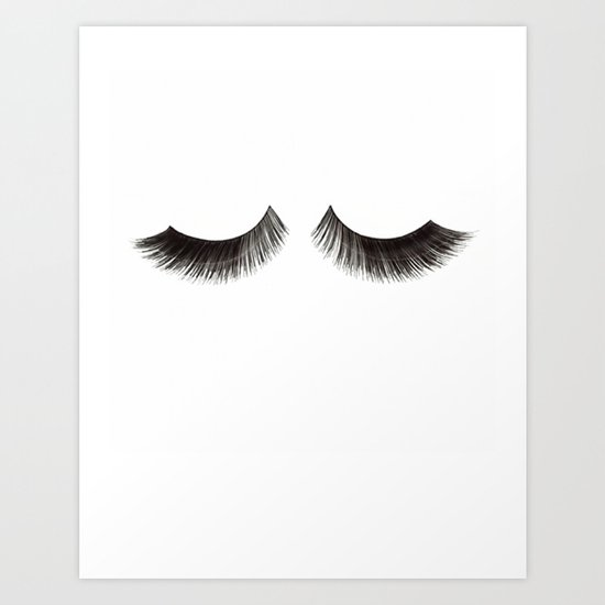 Details about   A5 A4 A3 Eyelashes Fashion Beauty Digital Print Picture Wall Art Home Quote 