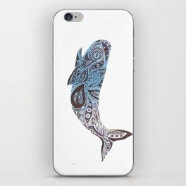 Whale  iPhone Skin