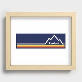 Rossland, British Columbia Recessed Framed Print