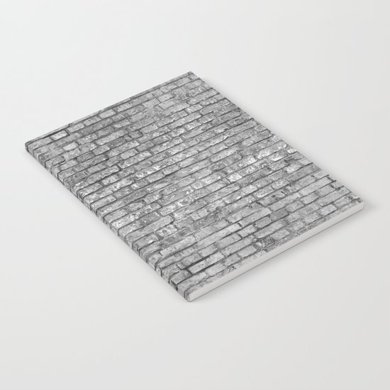 Vintage Brick Wall Notebook