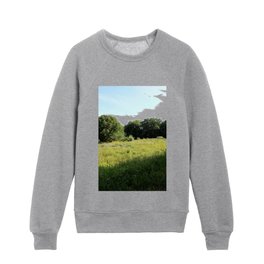 The Great Outdoors in the Summer Kids Crewneck