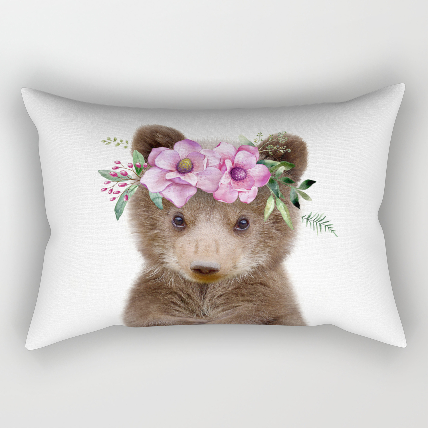 bear with flower crown