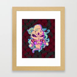 Kamikaze Ghost Buu Framed Art Print