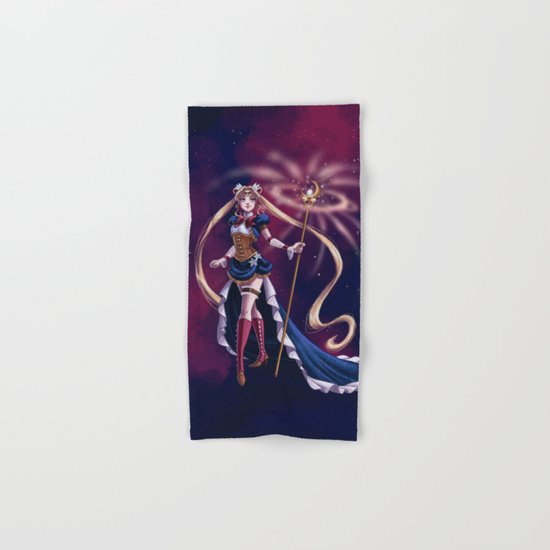 Steampunk Pretty Soldier Hand & Bath Towel