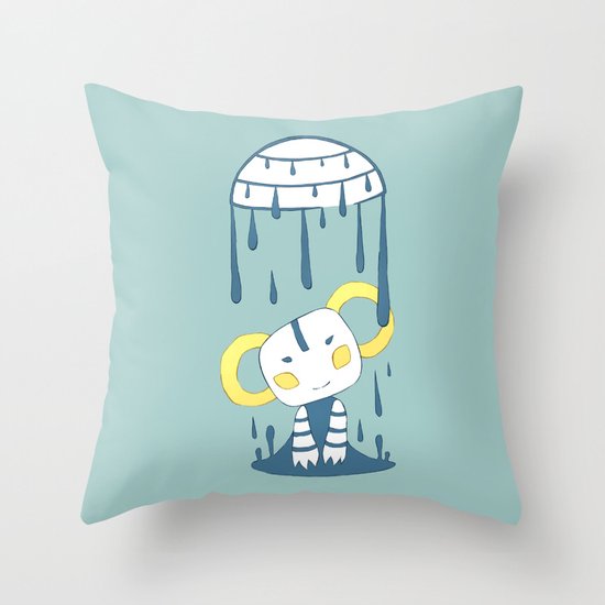 Melting Throw Pillow