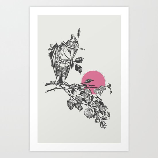 Hunter Art Print