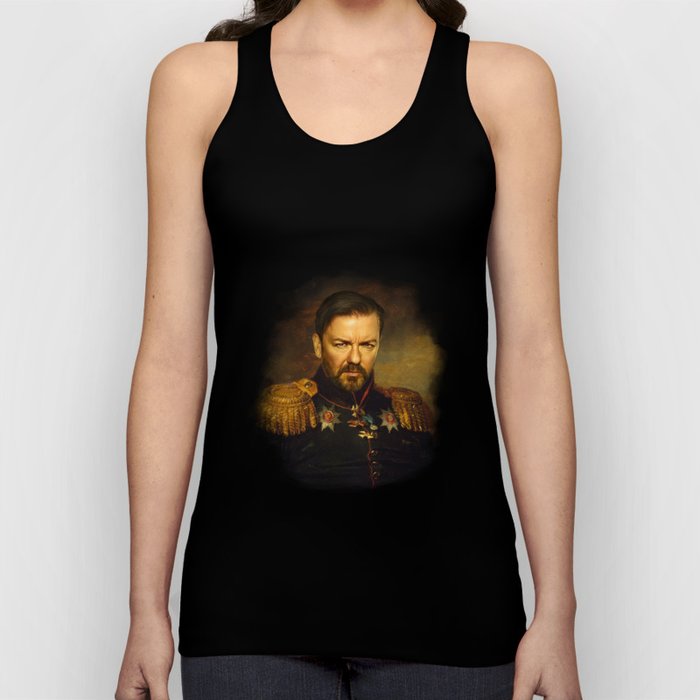 Ricky Gervais - replaceface Tank Top