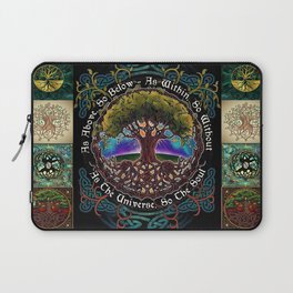 Beautiful tree of life gift for tree of life lover bedding decor idea Laptop Sleeve