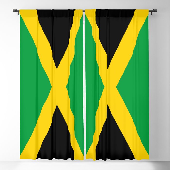 Jamaican flag of Jamaica Blackout Curtain