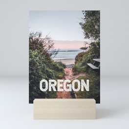 Oregon Coast Morning | Sunrise and Travel Photography Mini Art Print