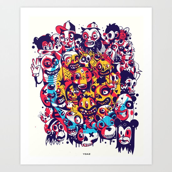 head Art Print